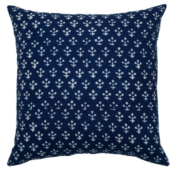 Jamini-Reeva Reversible Pillow Cover - Indigo